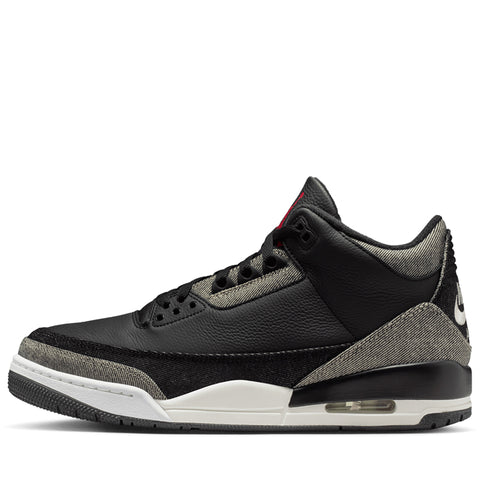 Levi's x Air Jordan 3 - Black/White