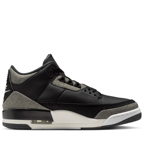 Levi's x Air Jordan 3 - Black/White