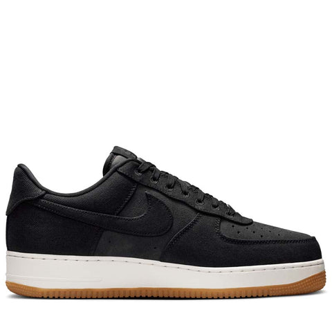 Nike Air Force 1 '07 LV8 'Denim' - Black/Dark Smoke Grey