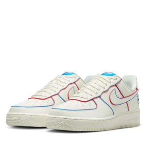 Women's Nike Air Force 1 '07 'WNBA 30th Anniversary' - Sail/Action Red