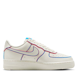 Women's Nike Air Force 1 '07 'WNBA 30th Anniversary' - Sail/Action Red