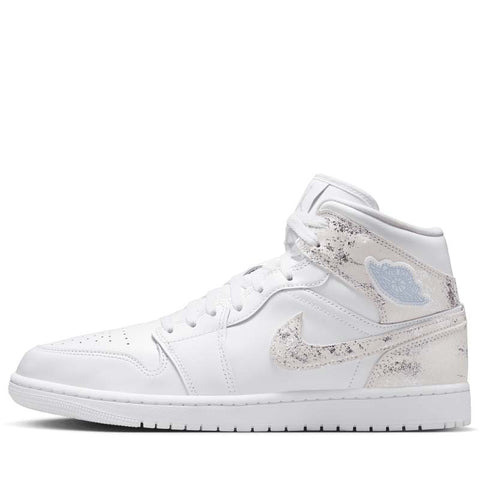 Air Jordan 1 Mid SE - White/Field Silver