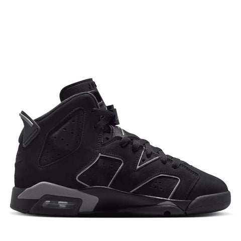 Air Jordan 6 Retro 'Cap And Gown' (GS) - Black/Reflect Silver