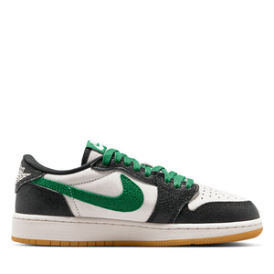 Air Jordan 1 Retro Low OG (GS) - Phantom/Pine Green