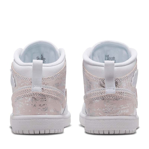 Jordan 1 Mid SE (PS) - White/Field Silver