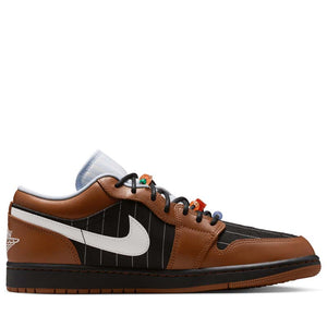 Air Jordan 1 Low SE - Black/Light British Tan