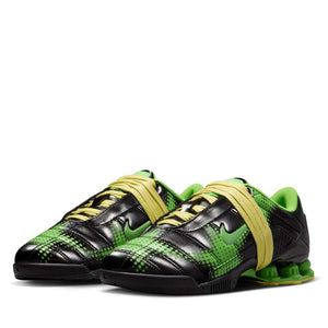 Women's Nike T90 Shox Magia WC - Black/Spinach Green