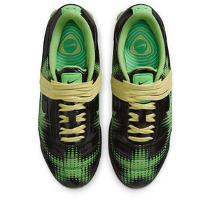 Women's Nike T90 Shox Magia WC - Black/Spinach Green