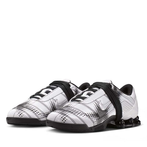 Women's Nike T90 Shox Magia WC - White/Metallic Silver