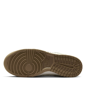 Women's Nike Dunk Low 'Metal Eyelet Swoosh' - Sail/Metallic Silver