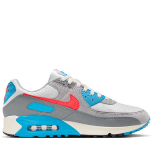 Nike Air Max 90 'Wave' - Cool Grey/Infrared 23