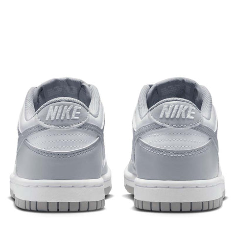 Nike Dunk Low (GS) - White/Light Smoke Grey