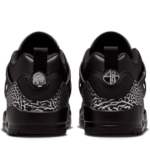 Jordan Spizike Low - Black/Metallic Silver
