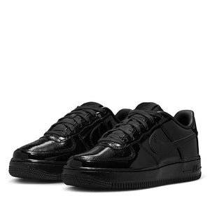 Nike Air Force 1 Low Patent Leather (GS) - Black/Black