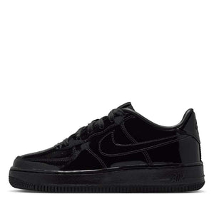 Nike Air Force 1 Low Patent Leather (GS) - Black/Black