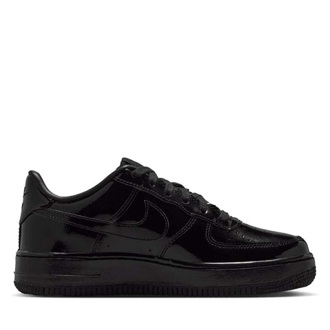 Nike Air Force 1 Low Patent Leather (GS) - Black/Black