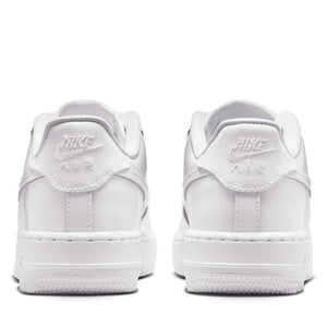 Nike Air Force 1 Low Patent Leather (GS) - White/White