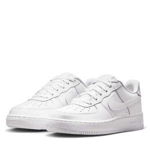 Nike Air Force 1 Low Patent Leather (GS) - White/White