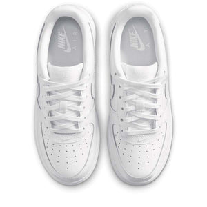 Nike Air Force 1 Low Patent Leather (GS) - White/White