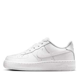 Nike Air Force 1 Low Patent Leather (GS) - White/White