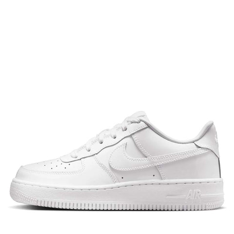Nike Air Force 1 Low Patent Leather (GS) - White/White