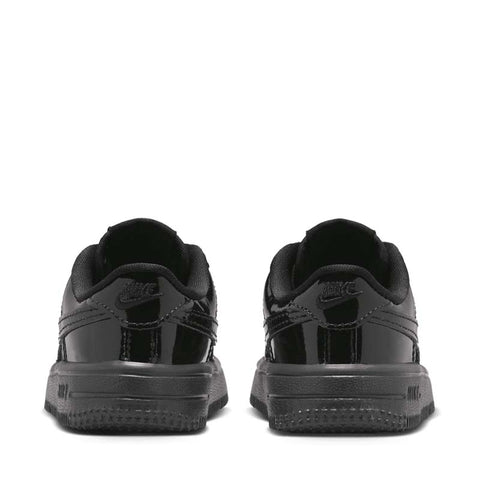 Nike Force 1 Low LV8 Patent Leather (TD) - Black/Black