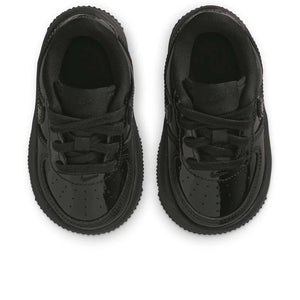 Nike Force 1 Low LV8 Patent Leather (TD) - Black/Black