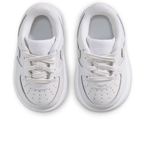Nike Force 1 Low LV8 Patent Leather (TD) - White/White