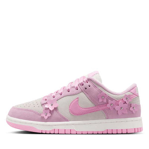 Women's Nike Dunk Low SE 'Pink Flowers' - Pink Rise/Sail