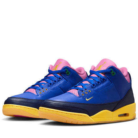 Air Jordan 3 Retro OG 'Brazil' - Racer Blue/Blue Void