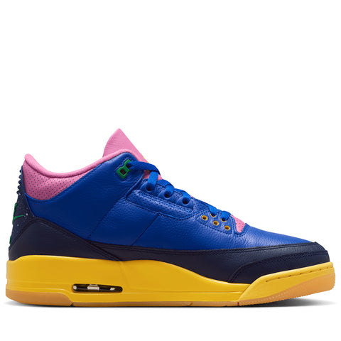 Air Jordan 3 Retro OG 'Brazil' - Racer Blue/Blue Void
