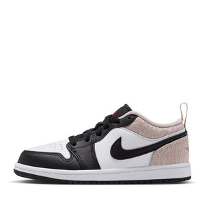 Jordan 1 Low SE (PS) - Black/Team Red