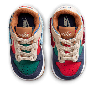 Nike Dunk Low (TD) - Midnight Navy/Speed Red