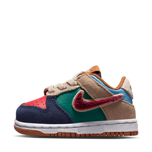 Nike Dunk Low (TD) - Midnight Navy/Speed Red