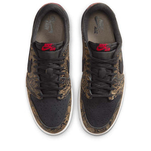 Air Jordan 1 Low OG 'Laser' - Black/Varsity Red
