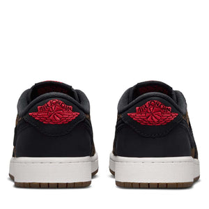 Air Jordan 1 Low OG 'Laser' (GS) - Black/Varsity Red