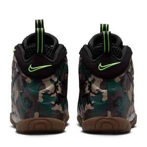 Nike Little Posite Pro Premium 'Green Camo' (PS) - Black/Black