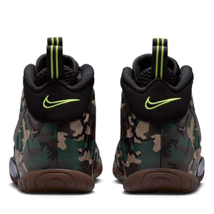 Nike Little Posite Pro Premium 'Green Camo' (GS) - Black/Black