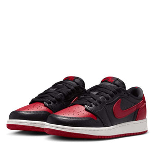 Air Jordan 1 Retro Low OG 'Banned' (GS) - Black/Varsity Red