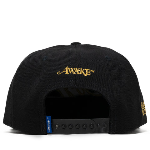 Awake NY Flamboyant Entertainment 6 Panel Snapback - Black