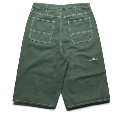 Awake NY Double Knee Jorts - Green