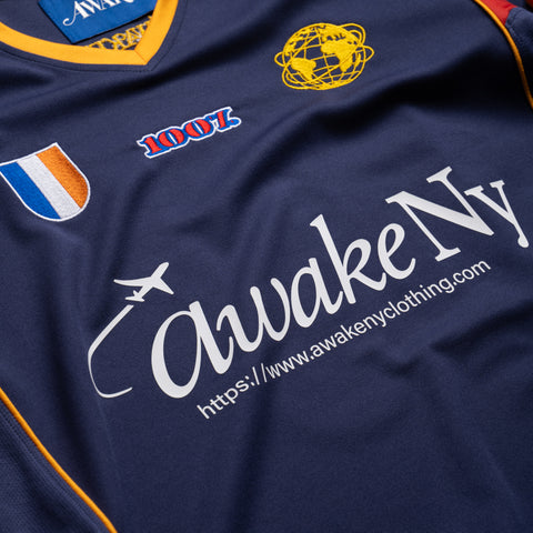 Awake NY Unisphere Warm Up Jersey - Blue