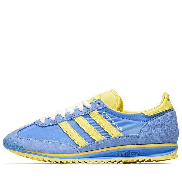 Adidas yellow and blue trainers online