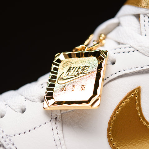 wmns air jordan 1 low se white metallic gold