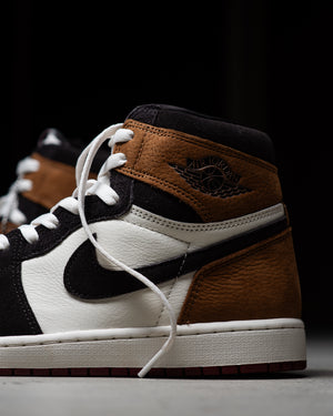 Air Jordan 1 Retro High OG 'Love Letter' - Shadow Brown/Team Red