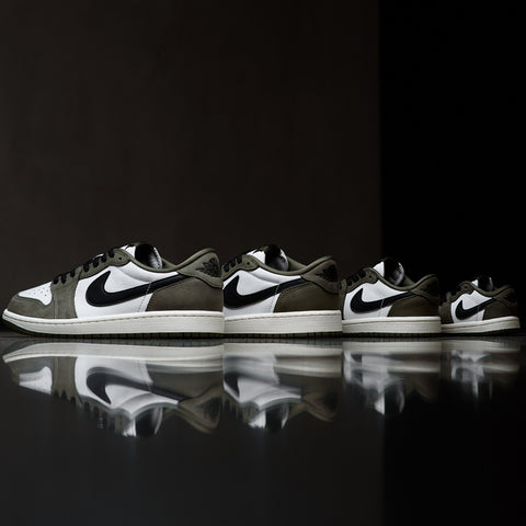 Jordan 1 Retro Low OG (TD) - Medium Olive/Black