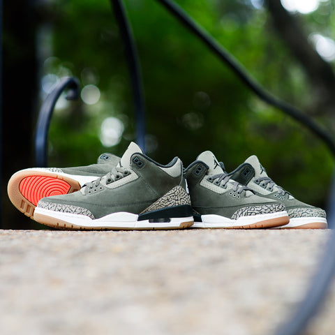 Air Jordan 3 Retro (GS) - Medium Olive/Sequoia