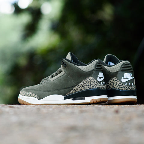 Air Jordan 3 Retro - Medium Olive/Sequoia