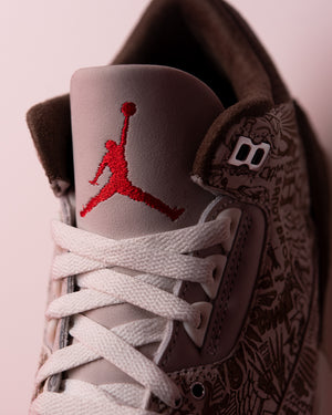 Air Jordan 3 Retro 'Laser' - Phantom/University Red