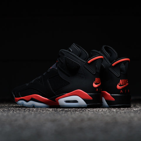 Air Jordan 6 Retro 'Reverse Infrared' - Black/Light Crimson